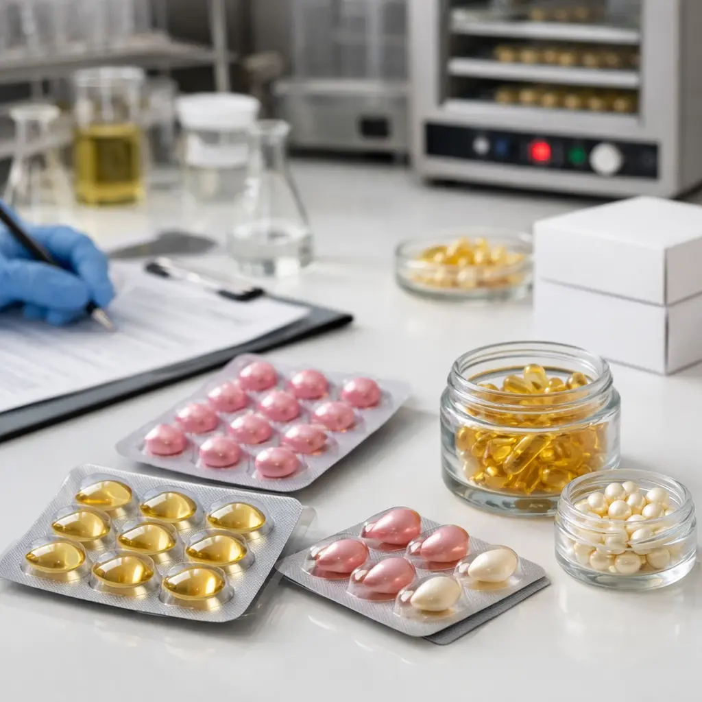 Serum capsule blister and jar compatibility review during stability testing
