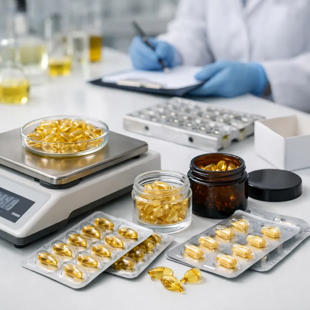 Serum capsule fill-weight sampling and blister packaging compatibility review